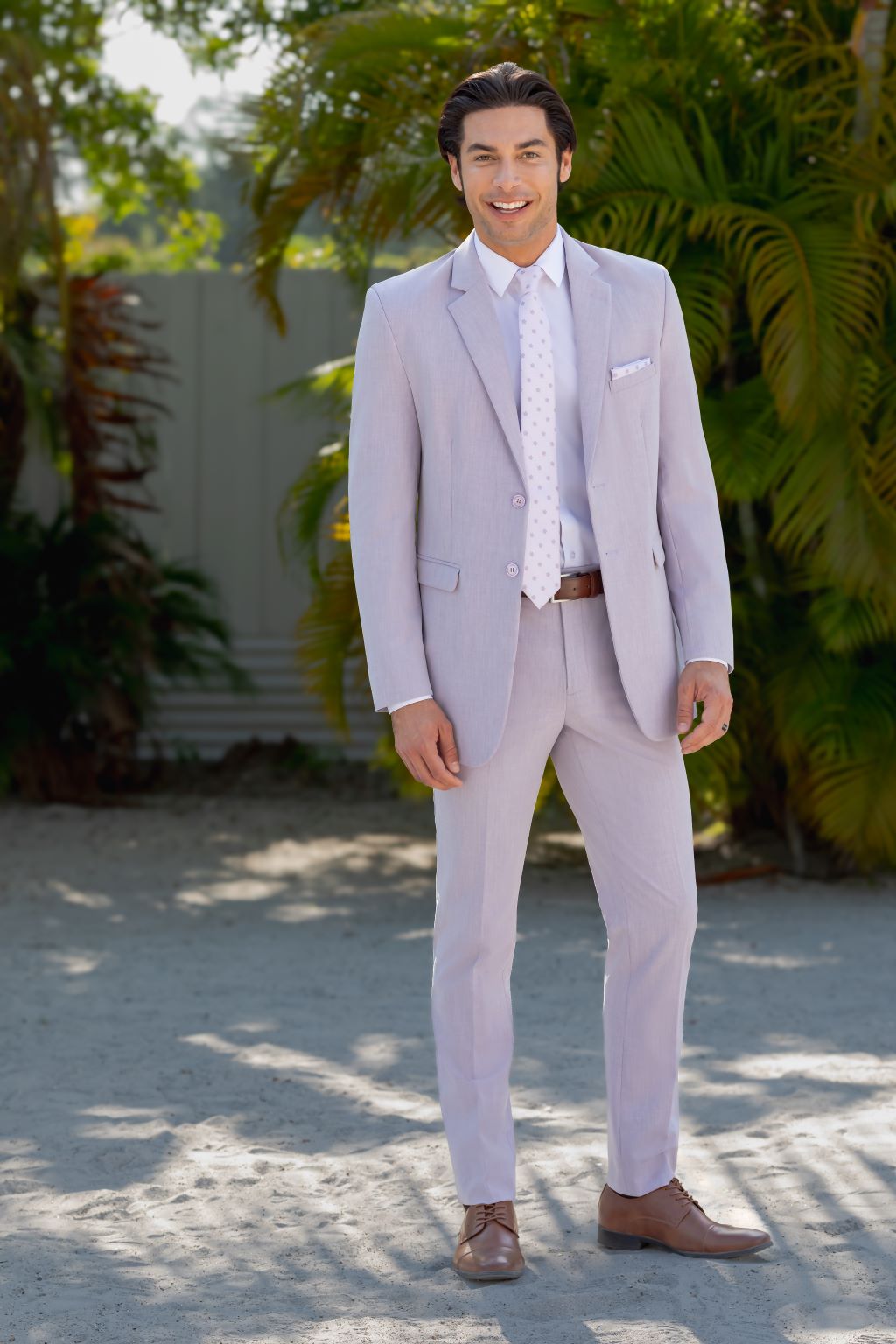 2 Button Lavender Suit